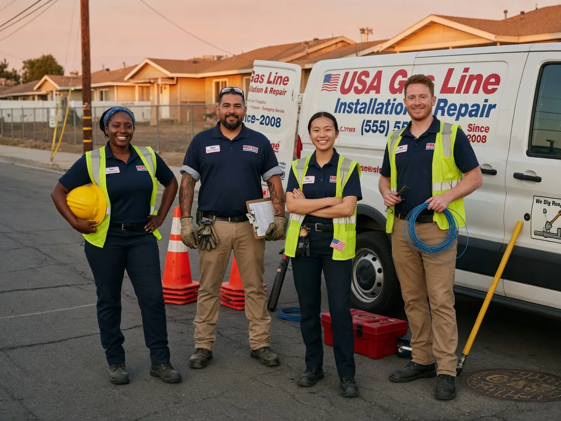 Gas Line Installation company in Sandia Park, NM